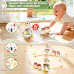 Aolieh Entenfamilie Krabbelspielzeug – Licht & Musik für Babys ab 6 Monaten – Bild 5