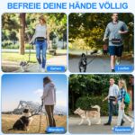 Philorn Joggingleine Hunde – Freihändiger Laufgurt mit Bungee & Dual-Griffen bis 50kg – Bild 8