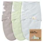 3er-Pack Bio-Pucksack 0-3 Monate – IHDI-zertifiziert, atmungsaktiv & ergonomisch