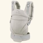 manduca XT Babytrage mit Bio-Baumwolle – Mitwachsender Sitz für Neugeborene bis Kleinkinder – Bild 3