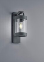Trio Leuchten Sambesi Aussenleuchte 204160142 – Anthrazit Aluminiumguss mit Dämmerungssensor – Bild 2