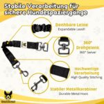 Hundefreund Ruckdämpfer 30 cm – Leinenverlängerung mit Zugdämpfung für entspanntes Gehen – Bild 3
