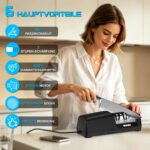 WORKSKY Elektrischer Messerschärfer mit 3-Stufen Diamantschliff – Professionelle Küchenmesser-Schärfanlage – Bild 7