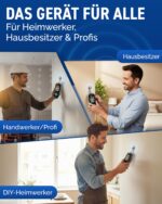 DryOne® DetectX Feuchtemessgerät – Zuverlässige Feuchtigkeitsmessung für Wand, Holz & Mauerwerk – Bild 6