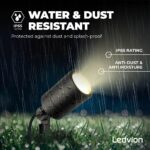 Ledvion Gartenstrahler mit Erdspiss IP65 GU10 – Professionelle Aussenbeleuchtung für Garten & Terrasse – Bild 5