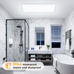 Uwithm LED Deckenlampe 58x22 cm – 3000 Lumen, IP44, 3 Farbtemperaturen für alle Räume – Bild 6