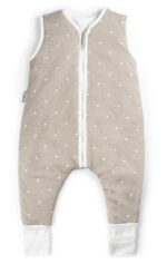 Ehrenkind Sommerschlafsack mit Füssen 1.0 TOG – Bio-Baumwolle für aktive Schläfer