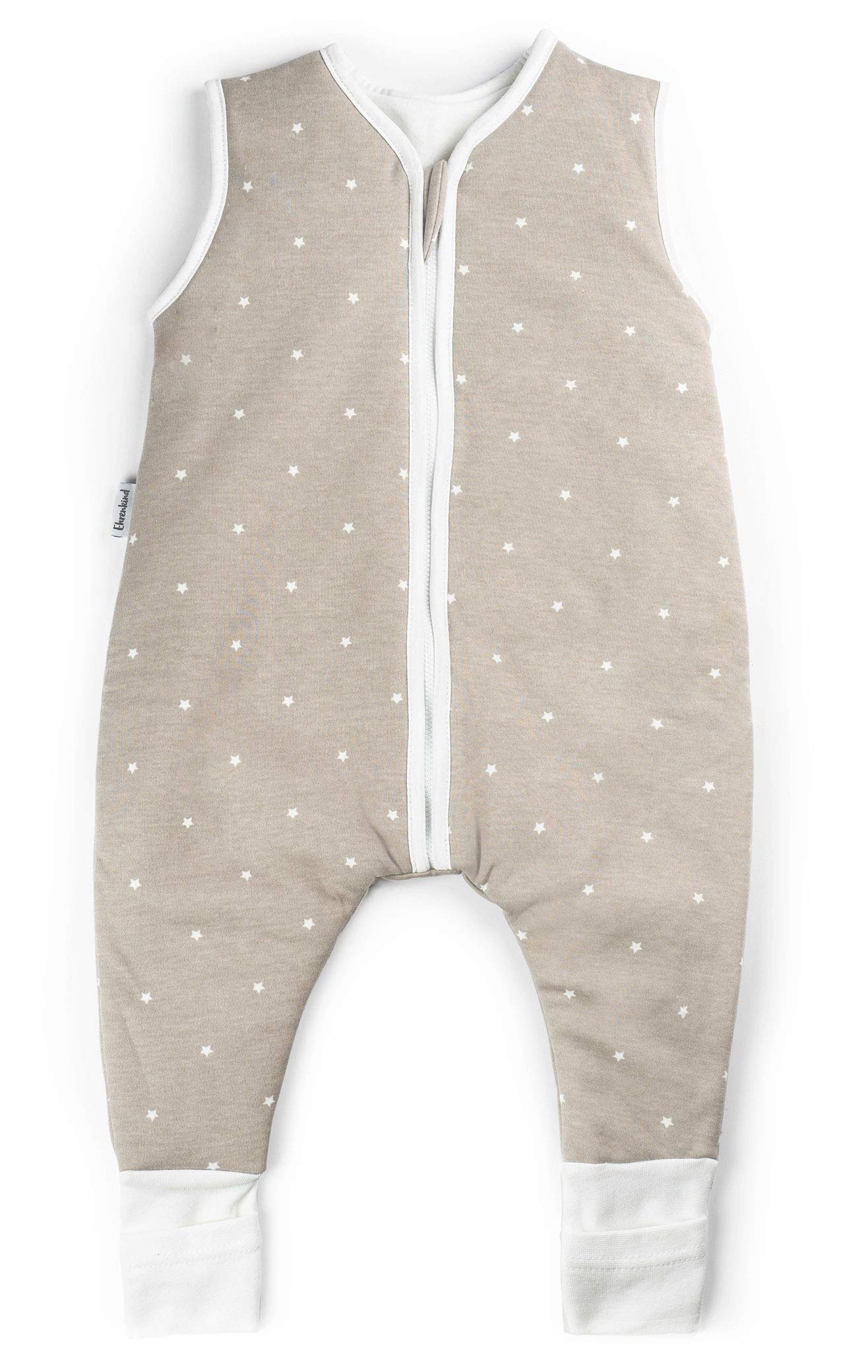 Ehrenkind Sommerschlafsack mit Füssen 1.0 TOG – Bio-Baumwolle für aktive Schläfer