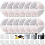 12er Set Ersatzfilter für FEELNEEDY 3,5L Katzenbrunnen FN-W08L/W08 – Vierfachfiltration