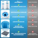BluePet Pfotenreiniger Größe S – Hundepfoten-Waschbecher mit Mikrofaser-Handtuch – Bild 8