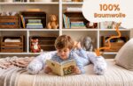 200 cm Bettschlange Totsy Baby – Handmade Baumwolle mit Sternenmuster für Babybett & Kinderzimmer – Bild 3