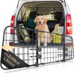 HELDENWERK® Hundegitter Auto Universal Kofferraum – Stufenlos verstellbar, werkzeuglose Montage