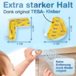 ADLERSFELD 48er Eckenschutz Baby mit TESA-Kleber – Selbstklebend & Stoßfest – Bild 2