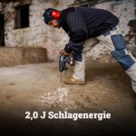 WORX WX381.9 Akku Bohrhammer 20V Brushless – 3-in-1 Bohren, Hammerbohren & Meisseln – Bild 2