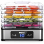 YASHE Dörrautomat mit 5 Edelstahl-Gittern – 400W Dörrgerät mit Timer & Temperaturregelung – Bild 8