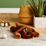 Nobby Schlappi Plüsch Hund 52 cm – Weiches Hundespielzeug mit Stimme für alle Grössen – Bild 2