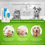 ICF Clorexyderm 4% Hundeshampoo & Katzenshampoo – Tiefenreinigung & Geruchsentfernung 250 ml – Bild 3