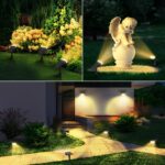 Linkind LED Solarleuchte StarRay 800lm – IP65 Aussenwandleuchte mit Dusk-to-Dawn Sensor, 2er Set – Bild 7
