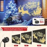 artcool 3D Dynamischer LED Projektor – 12 HD-Motive für Halloween & Weihnachts-Dekoration – Bild 3