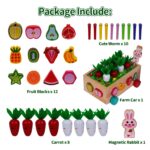 KMTJT Montessori Holzspielzeug 7-in-1 – Lernspiel für Kinder ab 2 Jahren – Bild 4