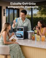 EUHOMY LunaArc™ Eiswürfelmaschine – Premium Crescent-Eis in 12 Minuten – Bild 9