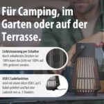 Brennenstuhl FL 100 A Akku LED Campinglampe – Flammeneffekt & 20h Laufzeit für Outdoor – Bild 5