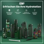 ion8 Kinder Trinkflasche 350ml – Auslaufsicher mit Einhandöffnung für unterwegs – Bild 7