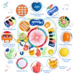 6 in 1 Spieltisch ab 1 Jahr – Activity Center mit Musik & Licht für Kleinkinder – Bild 3