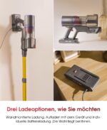 UNINELL HOME Akku Staubsauger Kabellos mit Anti-Tangle-Bürste – 1.6L für Tierhaare – Bild 9