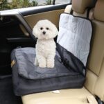 BingoPaw Hundeautositz M für mittlere Hunde – Sicherer Autositz mit Befestigungsgurten – Bild 4