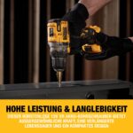 DEWALT DCD701D2-QW 12V XR Bürstenlos Kompakt-Bohrschrauber – Profi-Set mit 2 Akkus – Bild 2