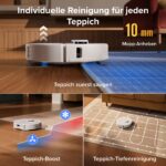 roborock Qrevo S Pro Saug- und Wischroboter – 18.500 Pa Saugkraft mit Heisswater-Reinigung – Bild 7