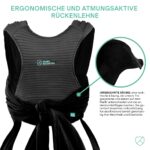 KOALA BABYCARE Cuddle Band 2.0 – Elastisches Babytragetuch bis 15 kg für Neugeborene – Bild 2