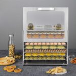 KAUITOPU 8-Etagen Dörrautomat mit 360°-Heissluft & Temperaturregler – 400W – Bild 2