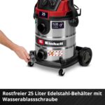 Einhell Nass-Trockensauger TE-VC 2580 SACL – 1100 W, 25-L-Behälter mit HEPA-Filter – Bild 6