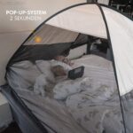 Deryan Bettzelt 200x90x110cm – Pop-up Moskitonetz mit Insektenschutz für Kinder – Bild 6