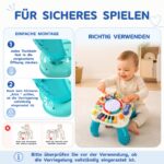 Fajiabao 6-in-1 Baby Spieltisch mit Musik & Licht – Lernspielzeug ab 12 Monate – Bild 7