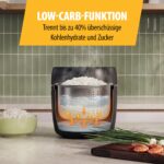 Tristar Digitaler Reiskocher RK-6238 mit Low-Carb-Funktion – 8 Automatikprogramme für bewusste Ernährung – Bild 2