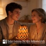 Freekite Handgeflochtene Solar-Laterne – Wetterfeste Gartendeko mit automatischer Dämmerungserkennung – Bild 6