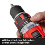 Einhell TP-CD 18/50 Li-i BL Akku-Schlagbohrschrauber – 18 V Brushless mit 2x2,0 Ah – Bild 7