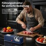 Kiseely Elektrischer Messerschärfer mit Diamant-Schleifstein – Profi-Schärfe in 30 Sekunden – Bild 2