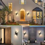 KUKAK LED Wandleuchte mit Bewegungsmelder 10W – IP65 Wasserdicht für Innen & Aussen – Bild 2