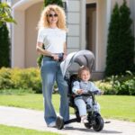 Kikka Boo ALUMA 8-in-1 Dreirad ab 1 Jahr mit Schubstange – Faltbares Kinderfahrzeug – Bild 2