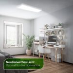 BRILONER LED Deckenlampe 98cm mit EEK A – 4800lm Neutralweiss für Küche & Büro – Bild 4