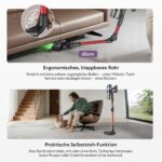 Ultenic Akku-Staubsauger 55000 Pa mit Anti-Tangle-Bürste – 80 Min Laufzeit für Tierhaare – Bild 8