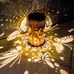 GANDDOBE Solar-Hängelaterne mit Schmetterling-Design – Wetterfeste LED-Gartenleuchte für Balkon & Terrasse – Bild 7