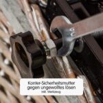 UNUS Hundefahrradkorb 47x29x34cm aus Weide – Sicherer Gepäckträgerkorb mit Gitterabdeckung – Bild 7