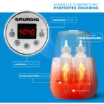 Grundig 3in1 Flaschenwärmer – Anti-Bauchweh-Automatik mit integriertem Sterilisator – Bild 3