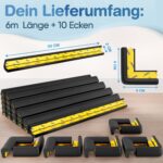MUTKIND Kantenschutz & Eckenschutz Baby – 6 Meter + 10 Ecken, selbstklebend mit TESA-Kleber – Bild 2
