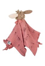 Sterntaler Schmusetuch L Esel Emmily – Weiches Kuscheltuch für Babys in Hellrot – Bild 5